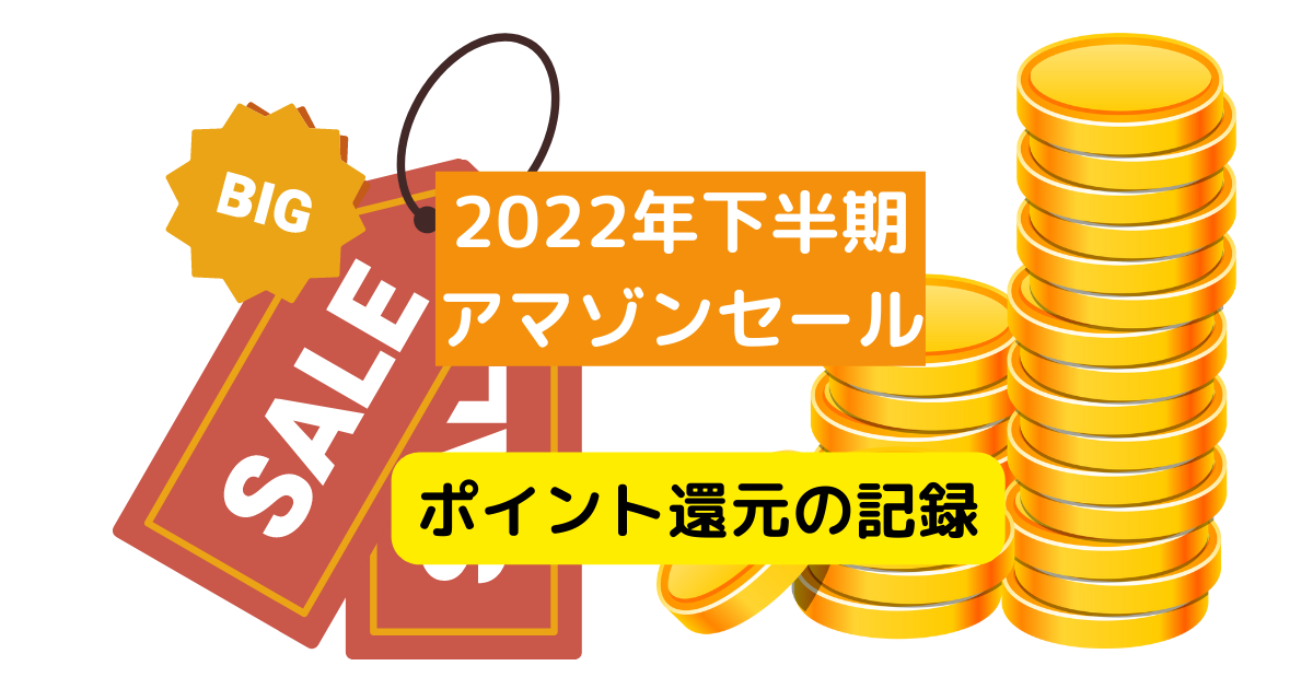 アマゾンセールポイント還元の記録